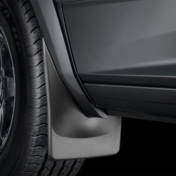 WeatherTech 2021+ Ford Bronco Front No Drill MudFlaps - Black - SMINKpower Performance Parts WET110140 WeatherTech