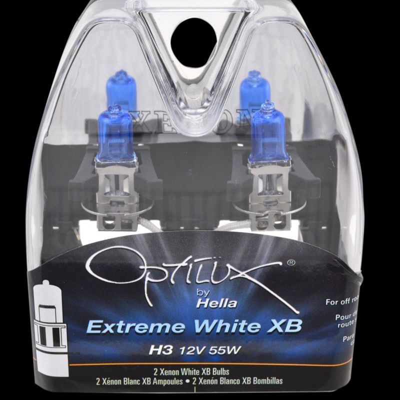 Hella H3 12V 55W Xen White XB Bulb (Pair)