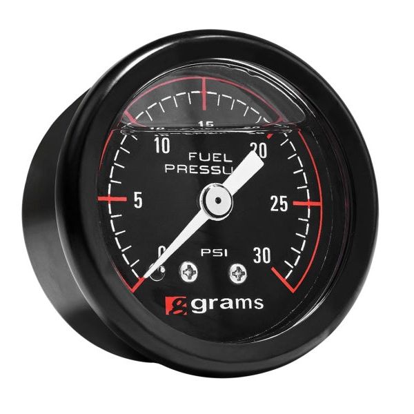 Grams Performance 0-30 PSI Fuel Pressure Gauge