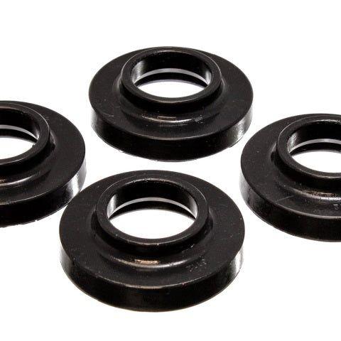 Energy Suspension 97-06 Jeep Wrangler TJ / 84-01 Cherokee Black Fr/Rear Coil Lift Isolator Set of 4-Bushing Kits-Energy Suspension-ENG2.6103G-SMINKpower Performance Parts