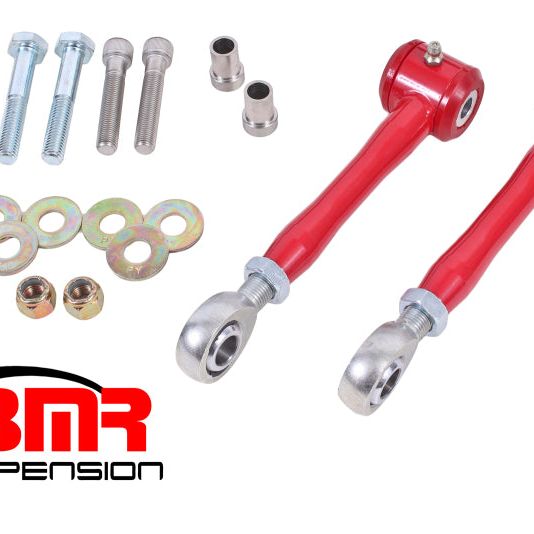 BMR 16-17 6th Gen Camaro Rear Sway Bar End Link Kit - Red-Suspension Arms & Components-BMR Suspension-BMRELK017R-SMINKpower Performance Parts