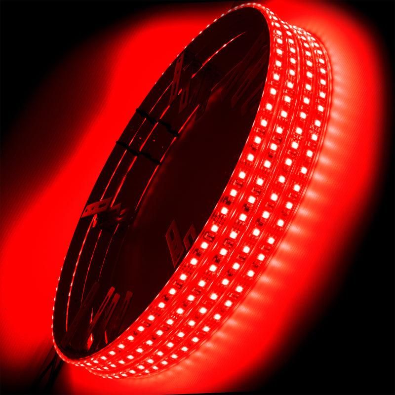Oracle LED Illuminated Wheel Rings - Double LED - Red - SMINKpower Performance Parts ORL4228-003 ORACLE Lighting