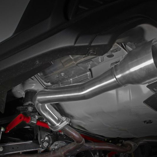 Perrin 22-23 Subaru WRX Dual Single Tip 304SS Axle Back Exhaust - SMINKpower Performance Parts PERPSP-EXT-341BR Perrin Performance