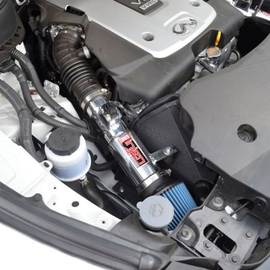 Injen 13 Infiniti FX37 3.7L V6 Twin Black Short Ram Intake w/MR Tech - SMINKpower Performance Parts INJSP1911BLK Injen