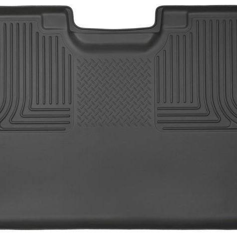 Husky Liners 15-23 Ford F-150 SuperCrew Cab WeatherBeater Black 2nd Seat Floor Liner-Floor Mats - Rubber-Husky Liners-HSL19371-SMINKpower Performance Parts