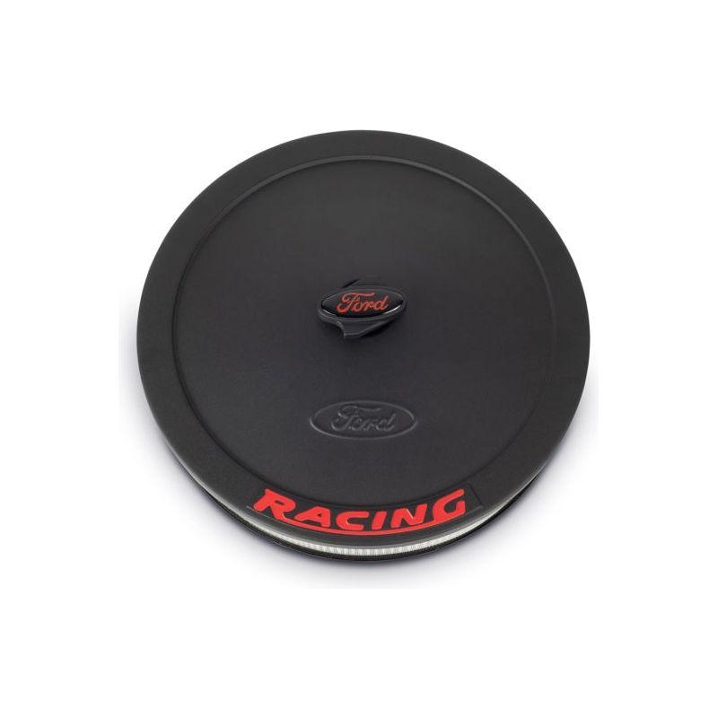 Ford Racing Air Cleaner Kit - Black Crinkle Finish w/ Red Emblem - SMINKpower Performance Parts FRP302-352 Ford Racing