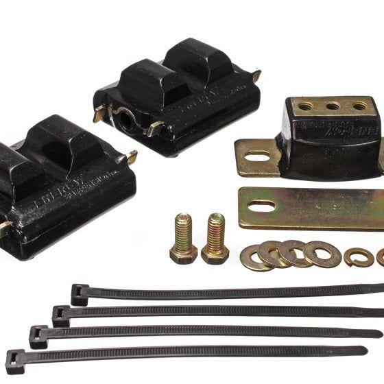 Energy Suspension 73-92 Chevrolet Camaro Black Motor and Transmision Mounts; Zinc Finish-Bushing Kits-Energy Suspension-ENG3.1130G-SMINKpower Performance Parts