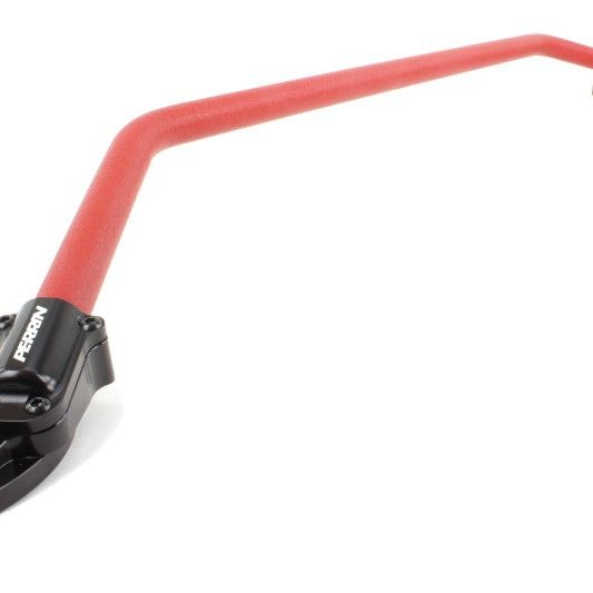 Perrin 02-07 Subaru Impreza (WRX/STi/RS/2.5i) / 04-08 Forester Front Strut Brace - Red-Strut Bars-Perrin Performance-PERPSP-SUS-052RD-SMINKpower Performance Parts