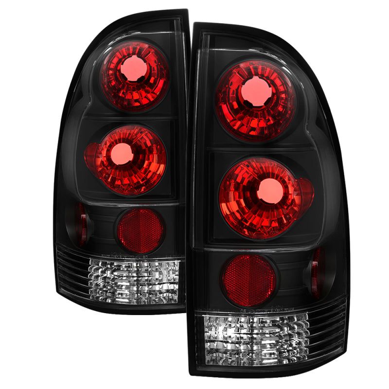 Spyder Toyota Tacoma 05-15 Euro Style Tail Lights Black ALT-YD-TT05-BK-Tail Lights-SPYDER-SPY5007896-SMINKpower Performance Parts