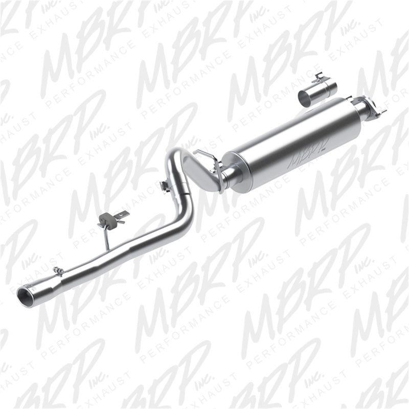 MBRP 86-00 Jeep 2.5L Cherokee 2.5in Cat Back Single T409-Catback-MBRP-MBRPS5534409-SMINKpower Performance Parts
