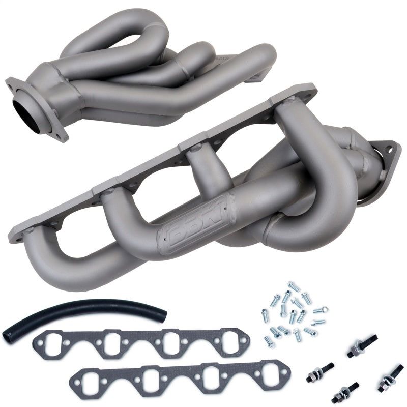 BBK 86-93 Mustang 5.0 Shorty Tuned Length Exhaust Headers - 1-5/8 Titanium Ceramic-Headers & Manifolds-BBK-BBK1512-SMINKpower Performance Parts