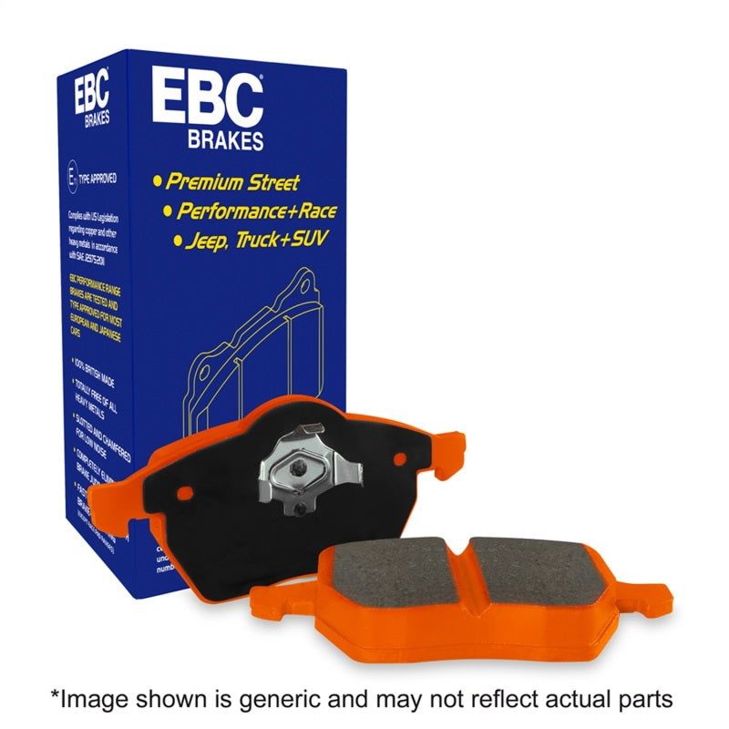 EBC 2016+ Chrysler Pacifica (Ru) 3.6L Extra Duty Front Brake Pads - SMINKpower Performance Parts EBCED91888 EBC