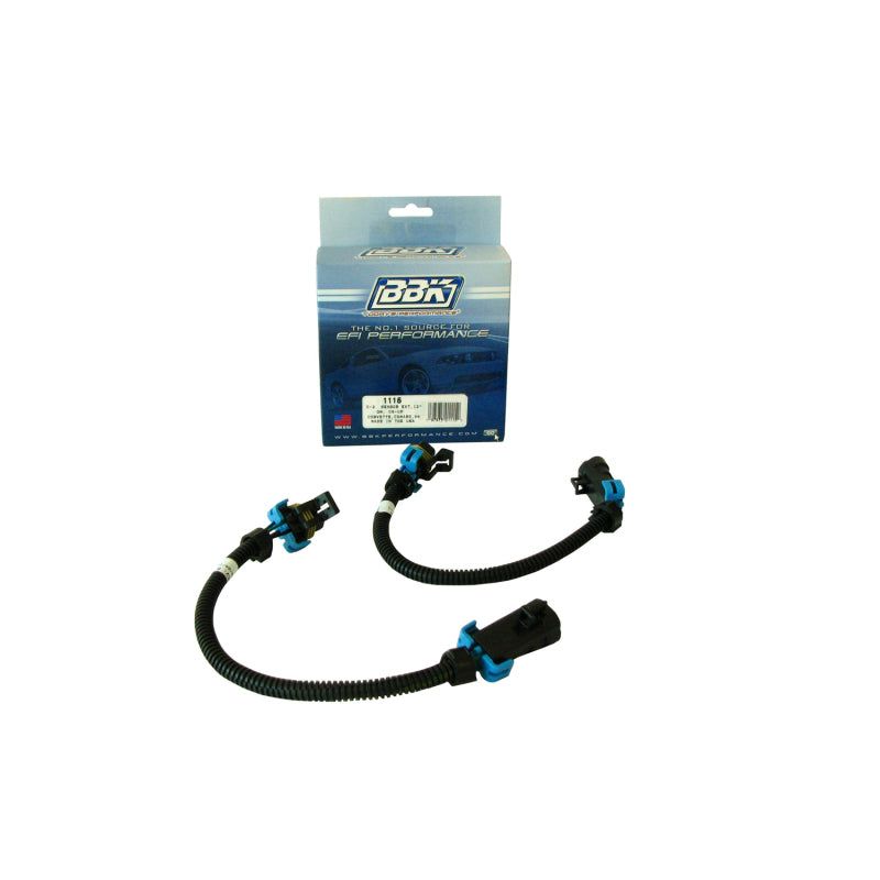 BBK 08-15 GM Corvette Camaro O2 Sensor Wire Harness Extensions 12 (pair)-Gauge Components-BBK-BBK1115-SMINKpower Performance Parts