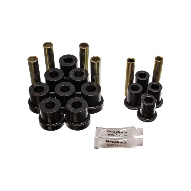 Energy Suspension Gm 4Wd Frt Sprg & Shackle Bush - Black - SMINKpower Performance Parts ENG3.2130G Energy Suspension