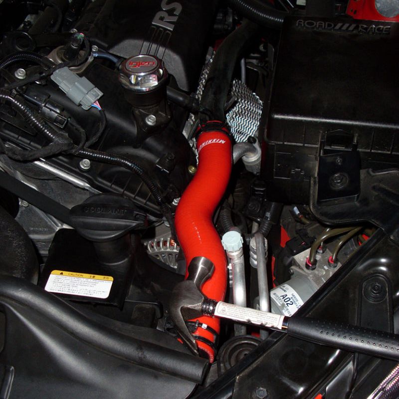 Mishimoto 10+ Hyundai Genesis Coupe V6 Red Silicone Hose Kit-Hoses-Mishimoto-MISMMHOSE-GEN-10RD-SMINKpower Performance Parts