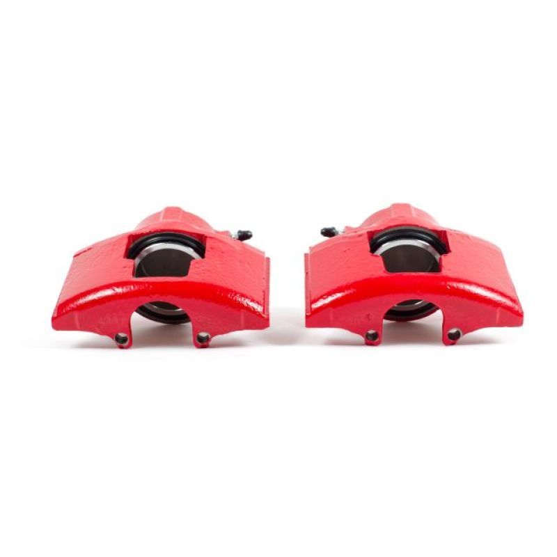 Power Stop 90-00 Chevrolet C3500 Front Red Calipers w/o Brackets - Pair - SMINKpower Performance Parts PSBS4347 PowerStop