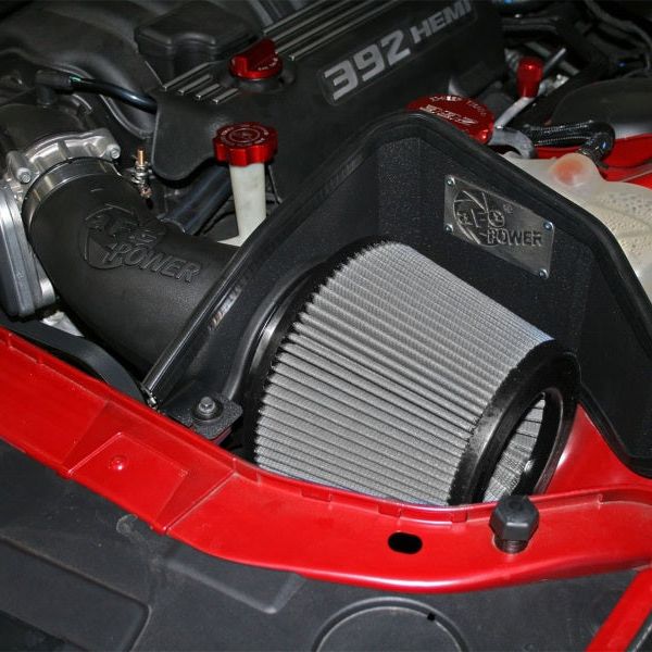 aFe MagnumFORCE Intake Stage-2 Pro DRY S 11-12 Dodge Challenger/Charger/Chrysler 300, SRT8 V8 6.4L - SMINKpower Performance Parts AFE51-12172 aFe