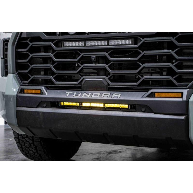 Diode Dynamics 2022 Toyota Tundra Stealth Bumper Light Bar Kit - White Combo - SMINKpower Performance Parts DIODD7412 Diode Dynamics