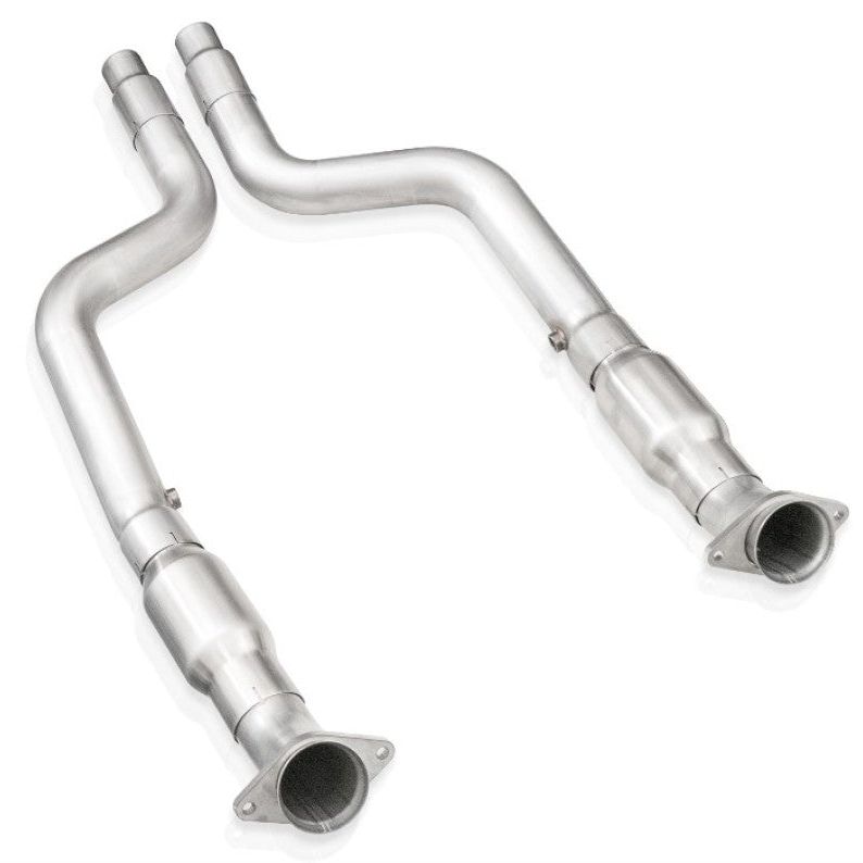 Stainless Works 15-21 Dodge Challenger/Charger 6.2L/6.4L High-Flow Catted Midpipe Kit 3in - SMINKpower Performance Parts SSWHM64CAT Stainless Works