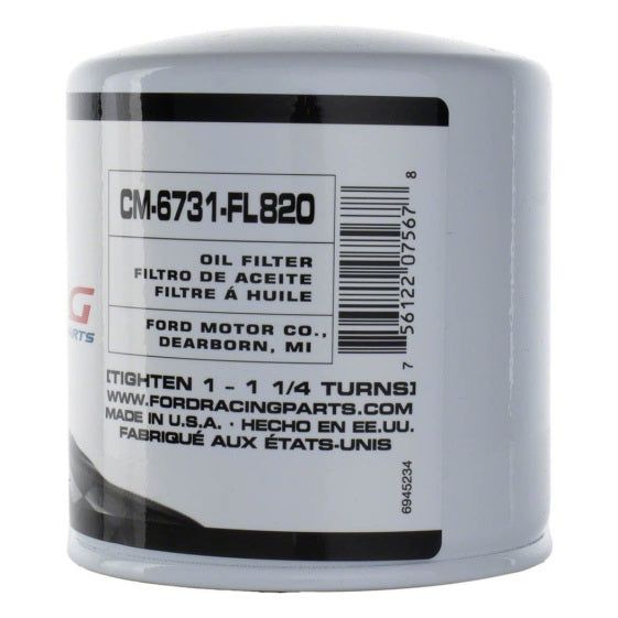 Ford Racing High Performance Oil Filter-Oil Filters-Ford Racing-FRPCM-6731-FL820-SMINKpower Performance Parts