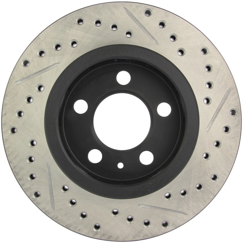 StopTech Slotted & Drilled Sport Brake Rotor-Brake Rotors - Slot & Drilled-Stoptech-STO127.33069R-SMINKpower Performance Parts