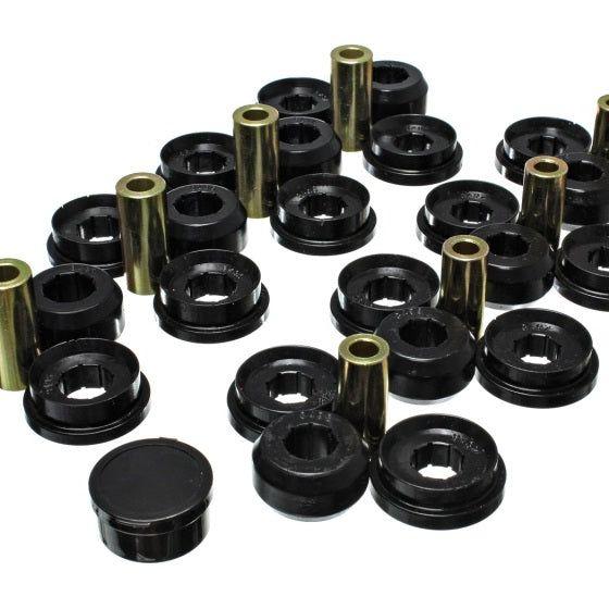 Energy Suspension 03-09 Lexus Gx470 / 07-09 Toyota FJ Cruiser Black Rear End Control Arm Bushing Set-Bushing Kits-Energy Suspension-ENG8.3129G-SMINKpower Performance Parts