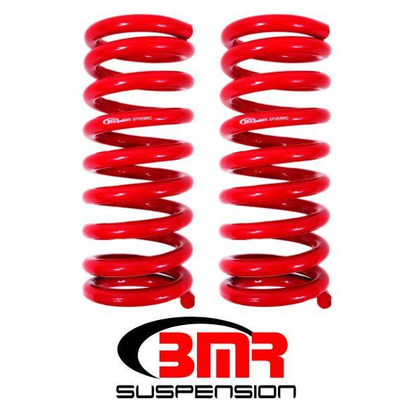 BMR 67-69 1st Gen F-Body Small Block Front Lowering Springs - Red-Lowering Springs-BMR Suspension-BMRSP055R-SMINKpower Performance Parts