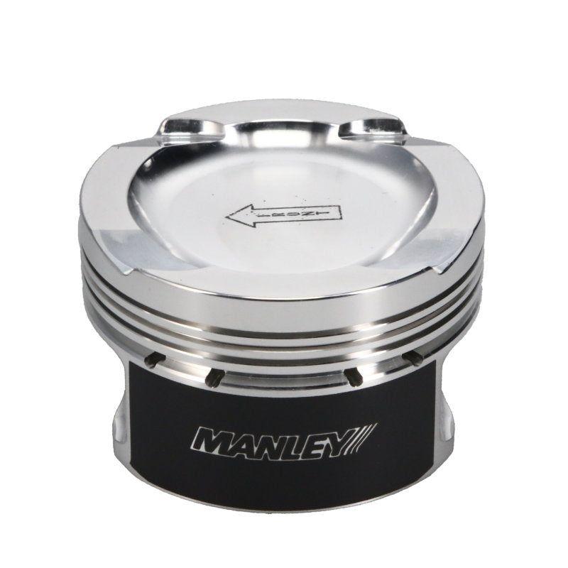 Manley BMW N54B30 32cc Platinum Series Dish Piston Set - 84.5mm Bore-Piston Sets - Forged - 6cyl-Manley Performance-MAN646005C-6-SMINKpower Performance Parts