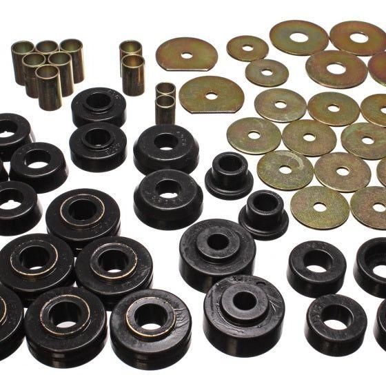 Energy Suspension Chevy Body Mounts - Black-Bushing Kits-Energy Suspension-ENG3.4138G-SMINKpower Performance Parts