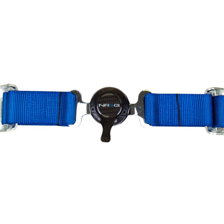 NRG 4PT 2in. Seat Belt Harness / Cam Lock - Blue-Seat Belts & Harnesses-NRG-NRGSBH-4PCBL-SMINKpower Performance Parts