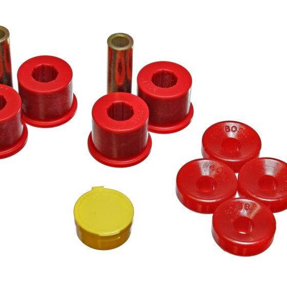 Energy Suspension 99-00 Honda Civic Si Red Front Shock Bushing Set-Bushing Kits-Energy Suspension-ENG16.8111R-SMINKpower Performance Parts