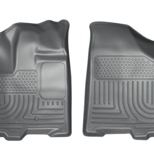 Husky Liners 13 Toyota Sienna WeatherBeater Gray Front Floor Liners-Floor Mats - Rubber-Husky Liners-HSL18852-SMINKpower Performance Parts