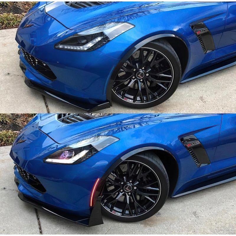 Oracle Chevrolet Corvette C7 Concept Sidemarker Set - Tinted - No Paint - SMINKpower Performance Parts ORL2392-020 ORACLE Lighting