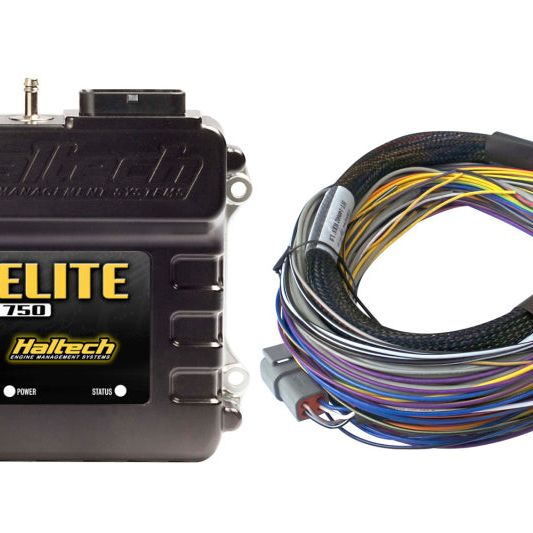 Haltech Elite 750 Basic Universal Wire-In Harness ECU Kit - SMINKpower Performance Parts HALHT-150602 Haltech