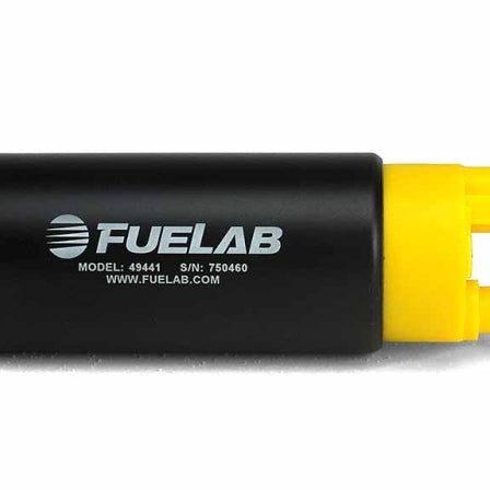 Fuelab 494 High Output In-Tank Electric Fuel Pump - 340 LPH In Offset From Out - SMINKpower Performance Parts FLB49441 Fuelab