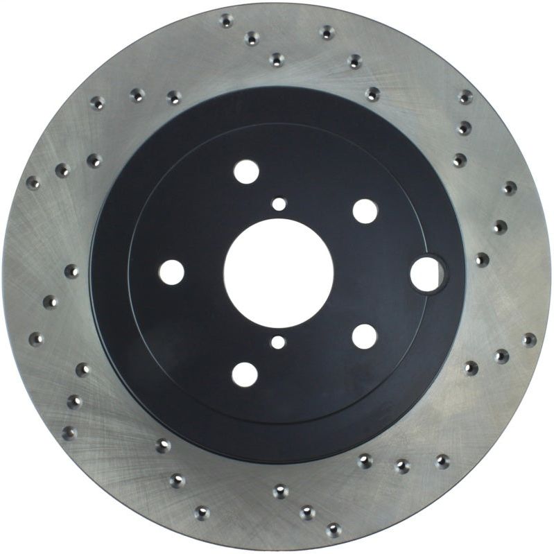 StopTech Drilled Sport Brake Rotor-Brake Rotors - Drilled-Stoptech-STO128.47030L-SMINKpower Performance Parts