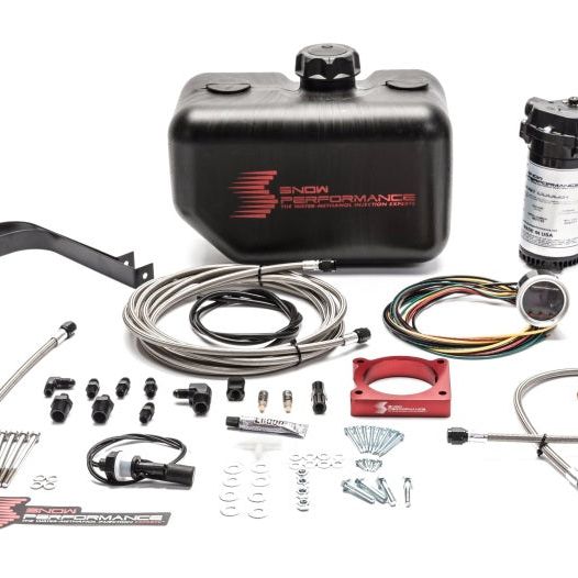 Snow Performance 11-17 F-150 Stg 2 Boost Cooler Water Injection Kit w/SS Brd Line & 4AN Fittings-Water Meth Kits-Snow Performance-SNOSNO-2133-BRD-SMINKpower Performance Parts
