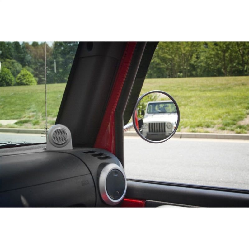 Rugged Ridge 97-18 Jeep Wrangler TJ/JK Black Quick Release Mirror Kit-Exterior Trim-Rugged Ridge-RUG11025.10-SMINKpower Performance Parts