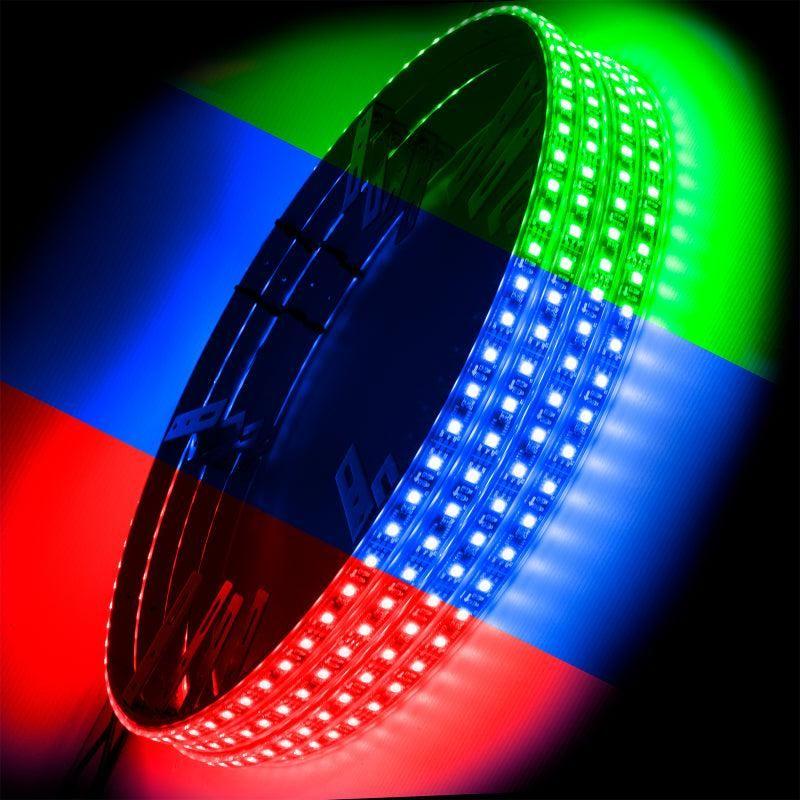 Oracle LED Illuminated Wheel Rings - ColorSHIFT No Remote - ColorSHIFT No Remote - SMINKpower Performance Parts ORL4215-334 ORACLE Lighting