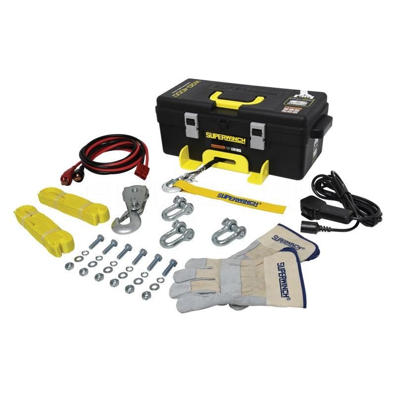 Superwinch 4000 LBS 12V DC 3/16in x 50ft Synthetic Rope Winch2Go - SMINKpower Performance Parts SUW1140232 Superwinch