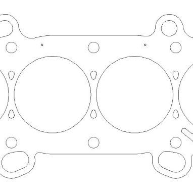 Cometic 2012+ Honda K20Z7 87mm Bore .030 inch MLS Head Gasket - SMINKpower Performance Parts CGSC4594-030 Cometic Gasket