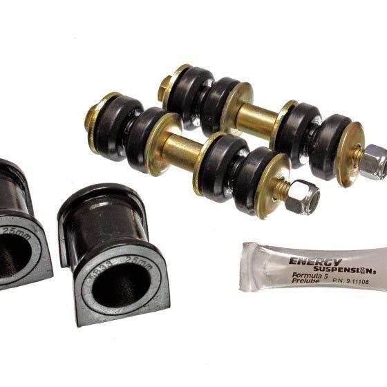 Energy Suspension 04-07 Scion xB Black 25mm Front Sway Bar Bushing Set-Bushing Kits-Energy Suspension-ENG8.5130G-SMINKpower Performance Parts