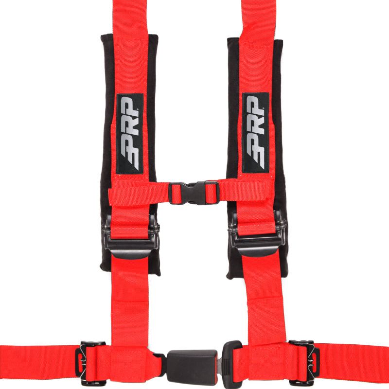 PRP 4.2 Harness- Red - SMINKpower Performance Parts PRPSBAUTO2R PRP Seats