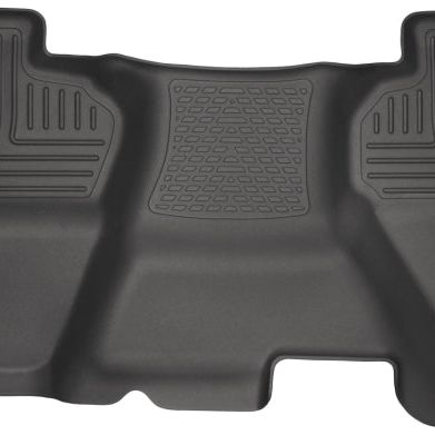 Husky Liners 07-13 Chevrolet Silverado 1500 Ext Cab WeatherBeater Black 2nd Seat Floor Liners-Floor Mats - Rubber-Husky Liners-HSL19191-SMINKpower Performance Parts