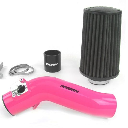 Perrin 18-21 Subaru STI Cold Air Intake - Hyper Pink - SMINKpower Performance Parts PERPSP-INT-326HP Perrin Performance