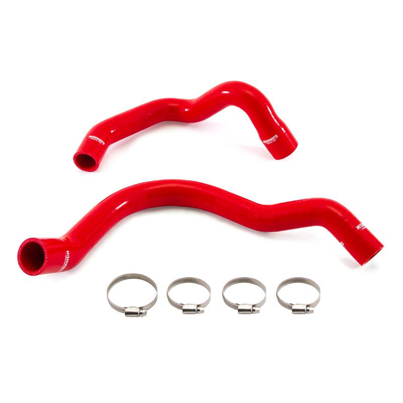 Mishimoto 91-01 Jeep Cherokee XJ 4.0L Silicone Radiator Hose Kit - Red-Hoses-Mishimoto-MISMMHOSE-XJ6-92RD-SMINKpower Performance Parts