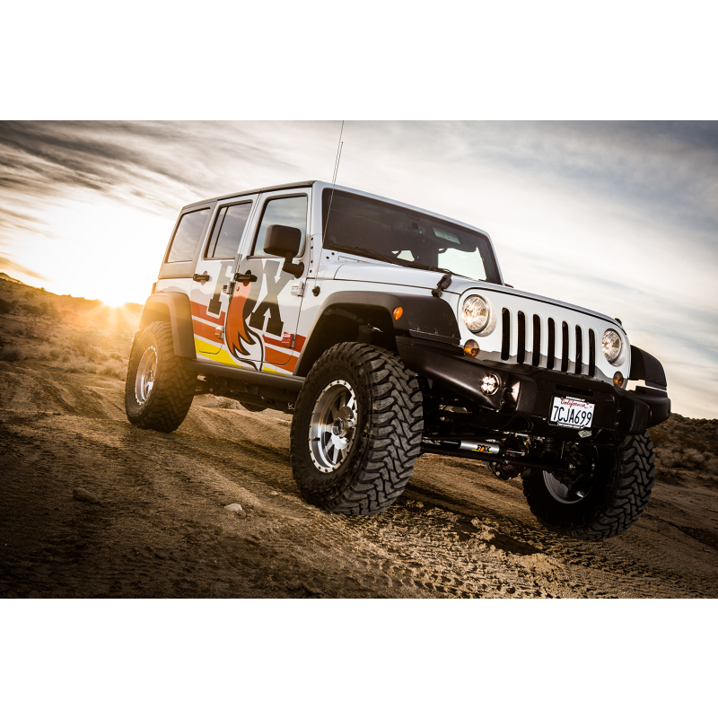 Fox 07+ Jeep JK 2.0 Performance Series 10.6in. Smooth Body IFP Rear Shock (Alum) / 4-6in Lift-Shocks and Struts-FOX-FOX980-24-642-SMINKpower Performance Parts