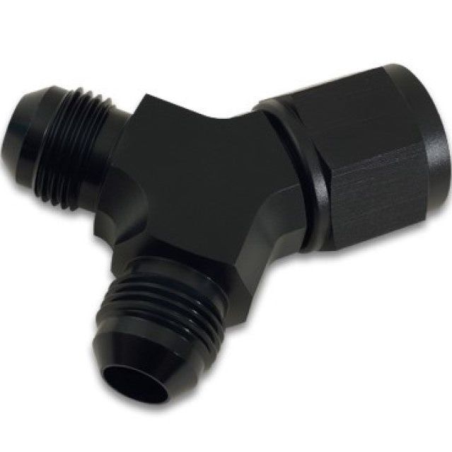 Vibrant -12AN Female x Dual -10AN Male Y-Adapter Fitting - Aluminum-Fittings-Vibrant-VIB10909-SMINKpower Performance Parts