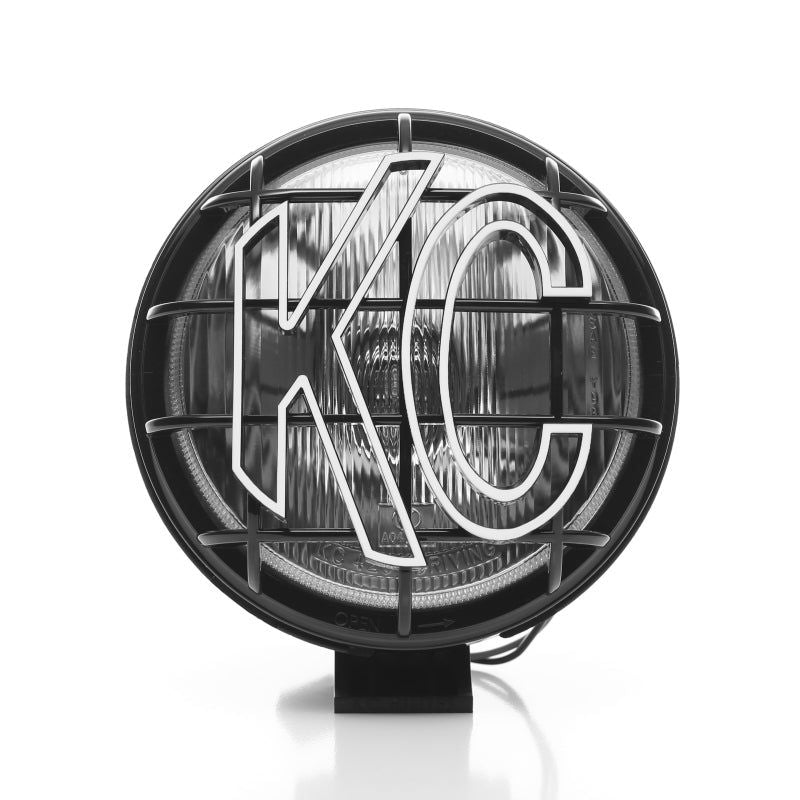 KC HiLiTES Apollo Pro 6in. Halogen Light 100w Spread Beam (Single) - Black-Light Bars & Cubes-KC HiLiTES-KCL1151-SMINKpower Performance Parts