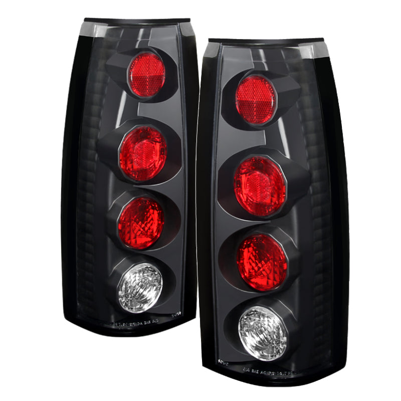 Spyder Chevy C/K Series 1500/2500 88-98/GMC Sierra 88-98 Euro Style Tail Lights Blk ALT-YD-CCK88-BK-Tail Lights-SPYDER-SPY5001283-SMINKpower Performance Parts